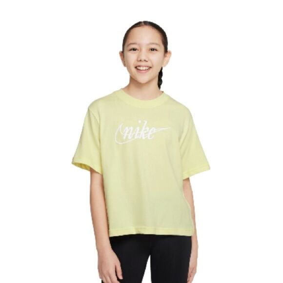 NIKE GIRLS DRI-FIT CHECK LOGO TRAINING T-SHIRT XL (18/20)US - Picture 2 of 9